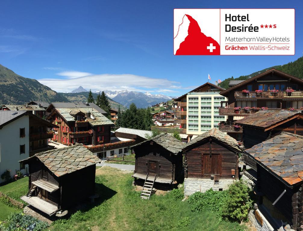 Family Hotel Desiree Grächen Buitenkant foto