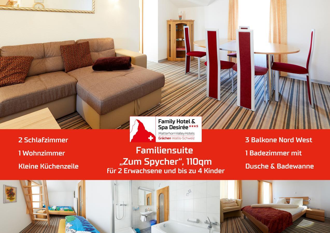 Family Hotel Desiree Grächen Buitenkant foto