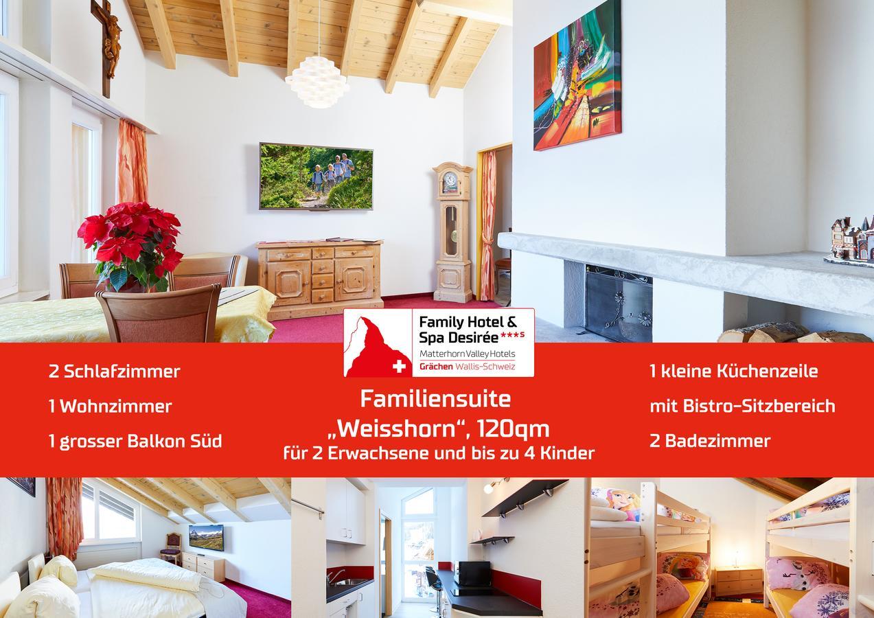Family Hotel Desiree Grächen Buitenkant foto