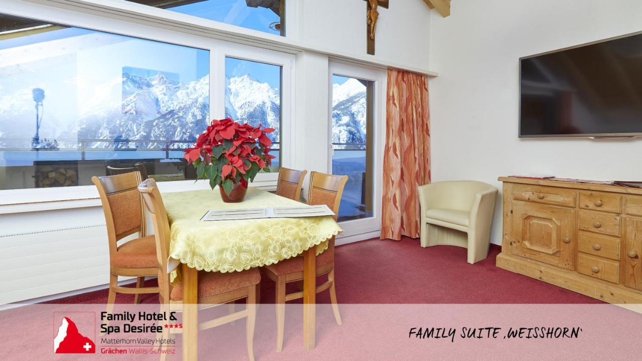Family Hotel Desiree Grächen Buitenkant foto