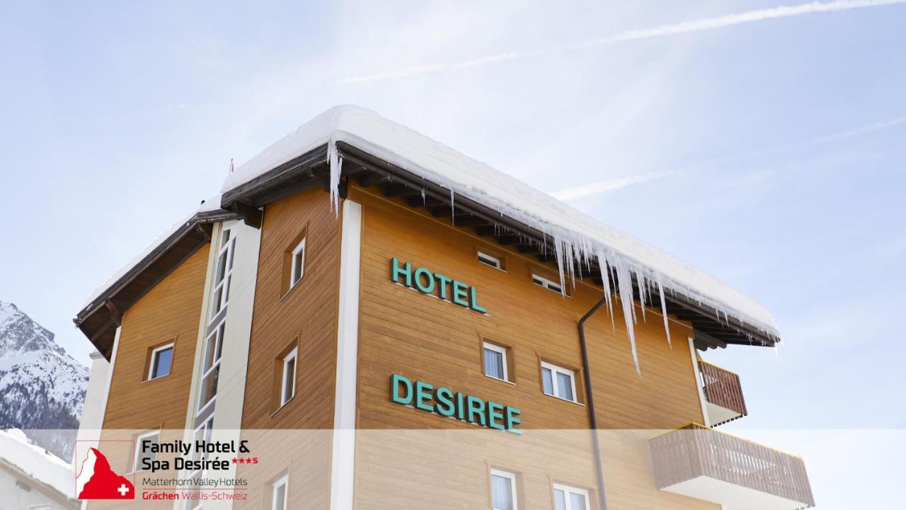 Family Hotel Desiree Grächen Buitenkant foto