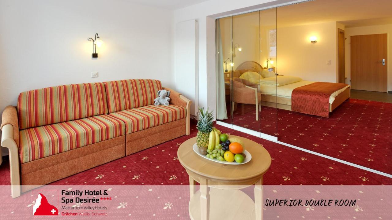 Family Hotel Desiree Grächen Buitenkant foto
