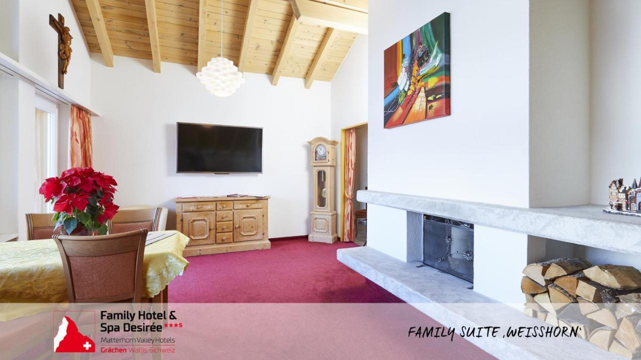 Family Hotel Desiree Grächen Buitenkant foto