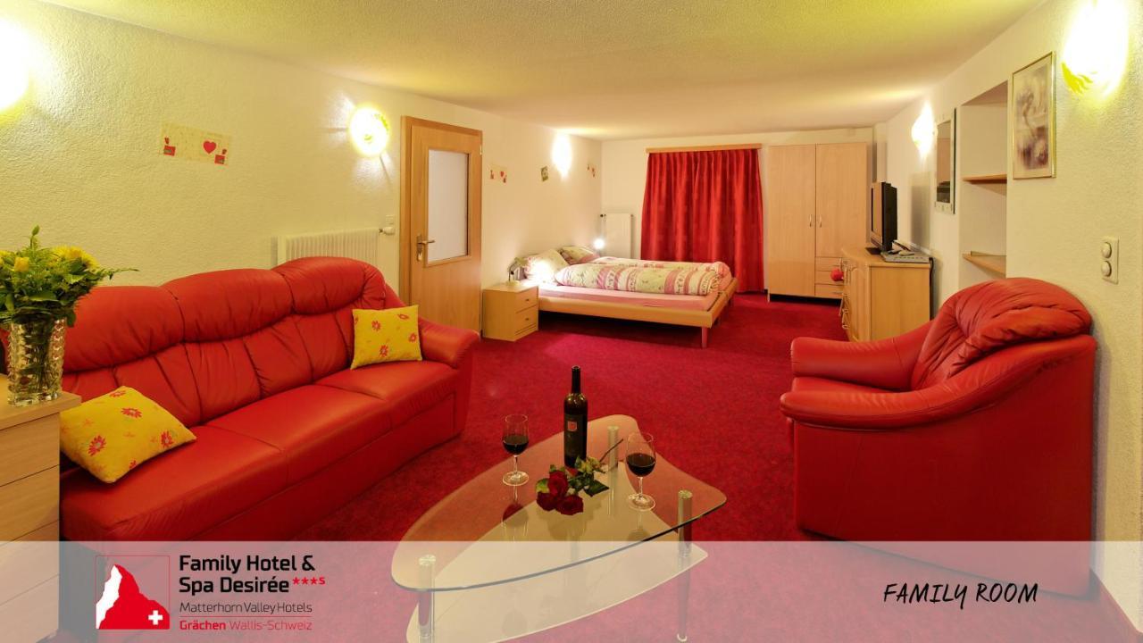Family Hotel Desiree Grächen Buitenkant foto
