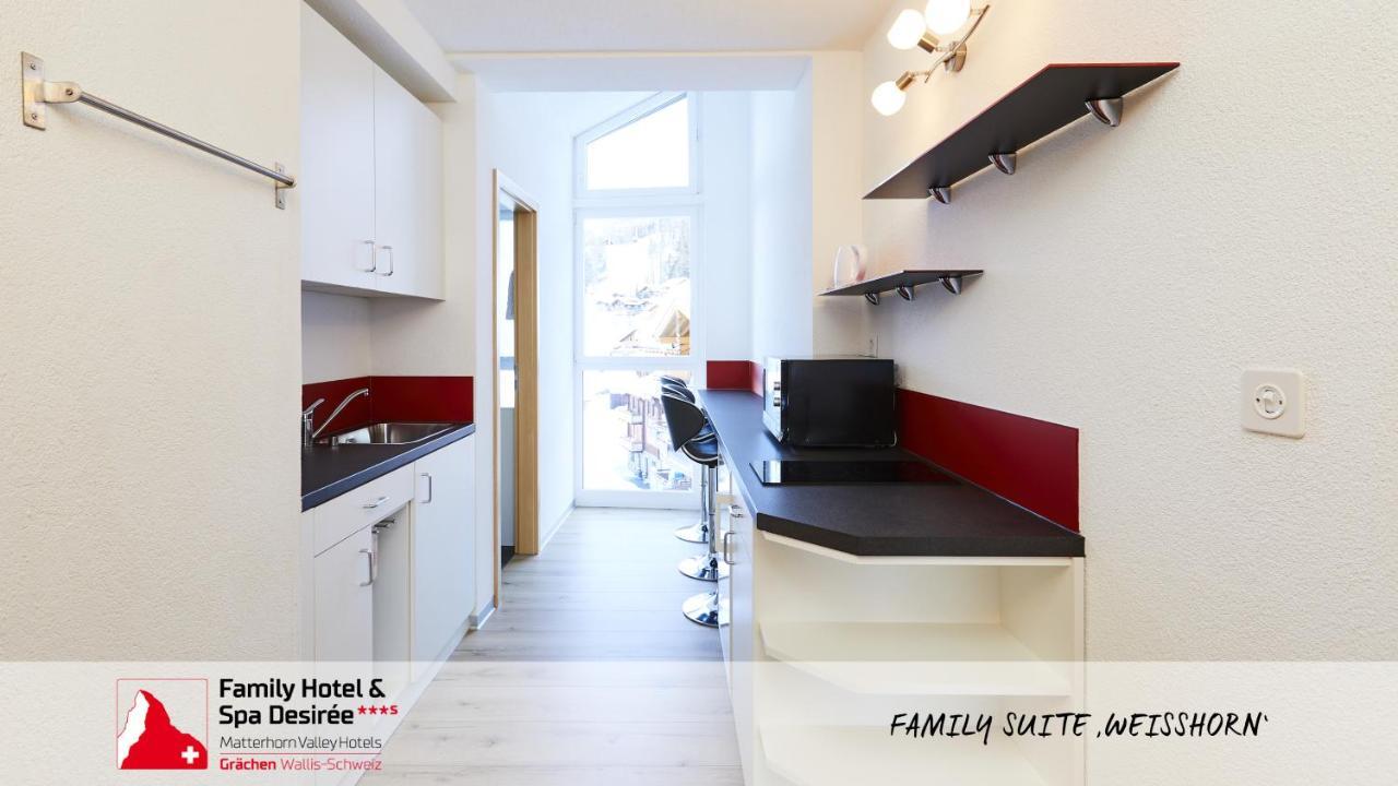 Family Hotel Desiree Grächen Buitenkant foto