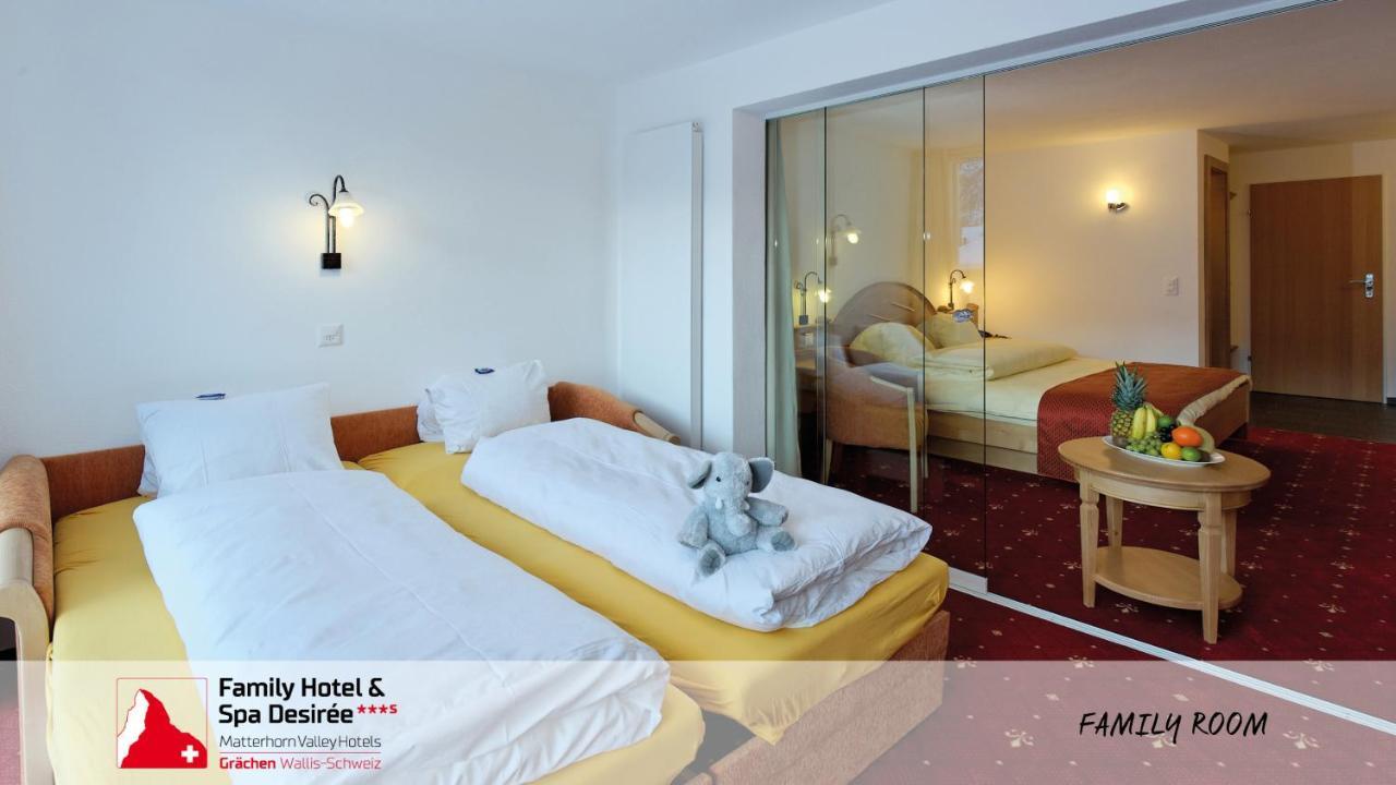Family Hotel Desiree Grächen Buitenkant foto