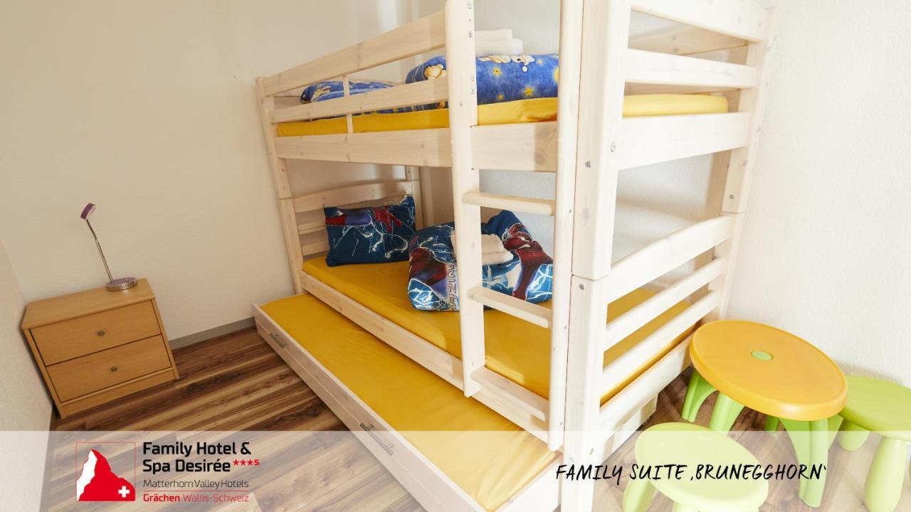 Family Hotel Desiree Grächen Buitenkant foto