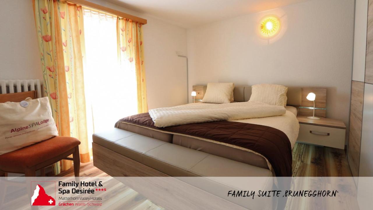 Family Hotel Desiree Grächen Buitenkant foto